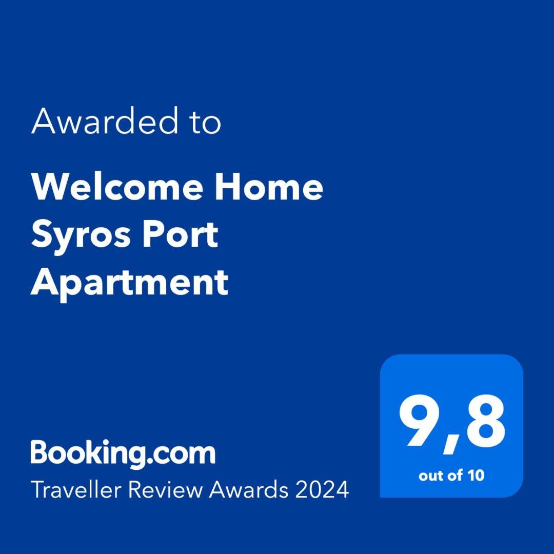 Welcome Home Syros Port Apartment Ermoupoli Eksteriør billede